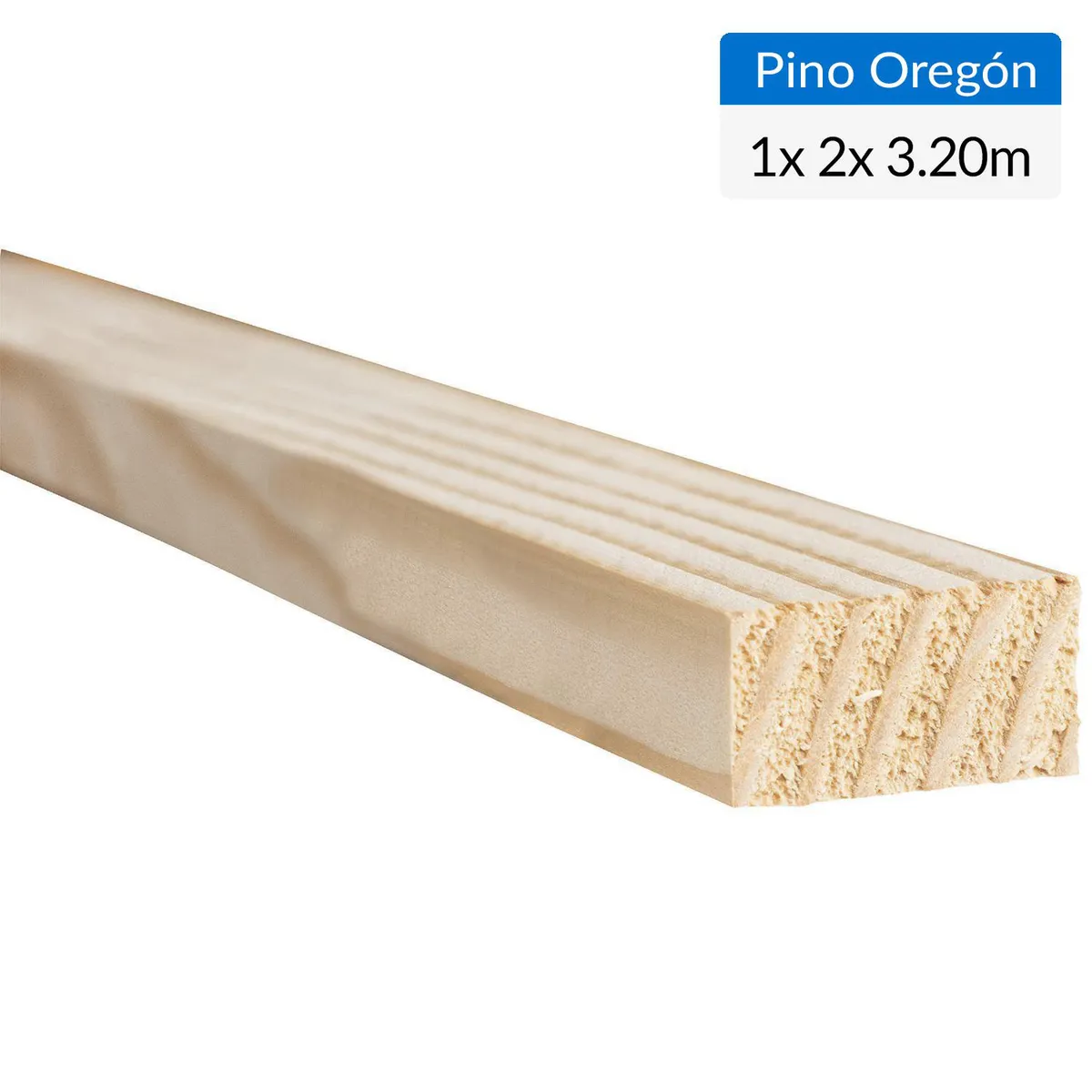 GENERICO - Pino Oregón Cepillado 1x2 3,2 m