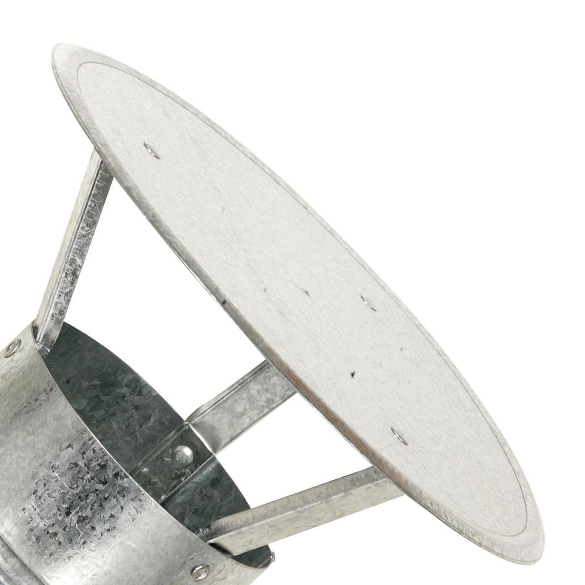 TECNOGALV - Gorro para tubo acero galvanizado 4,5" 0,8mm