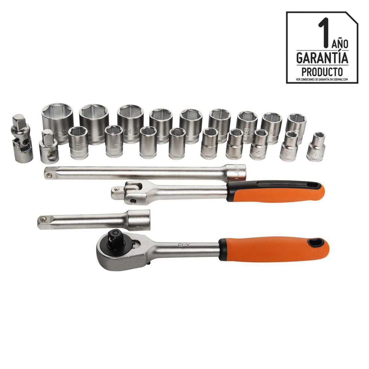 BAHCO - Set de dados hexagonales 24 unidades