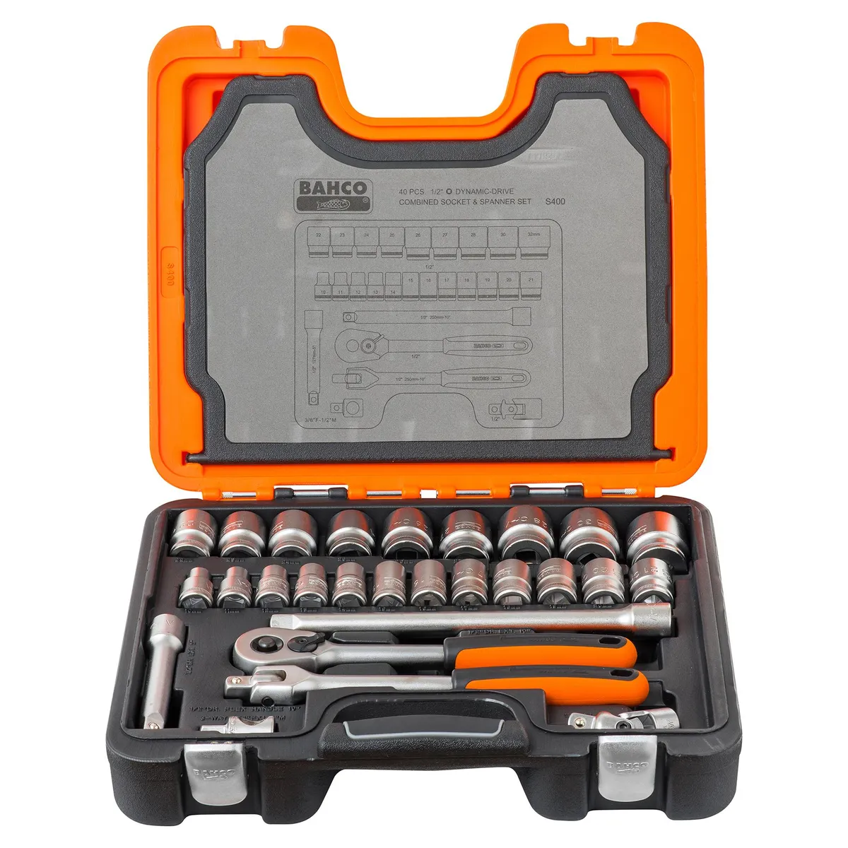 BAHCO - Set de dados hexagonales 40 unidades