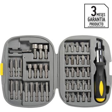 Kit para destornillador 45 piezas