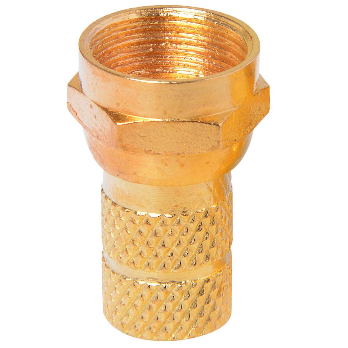 DAIRU - Conector atornillable tipo F RG-6 2unds.