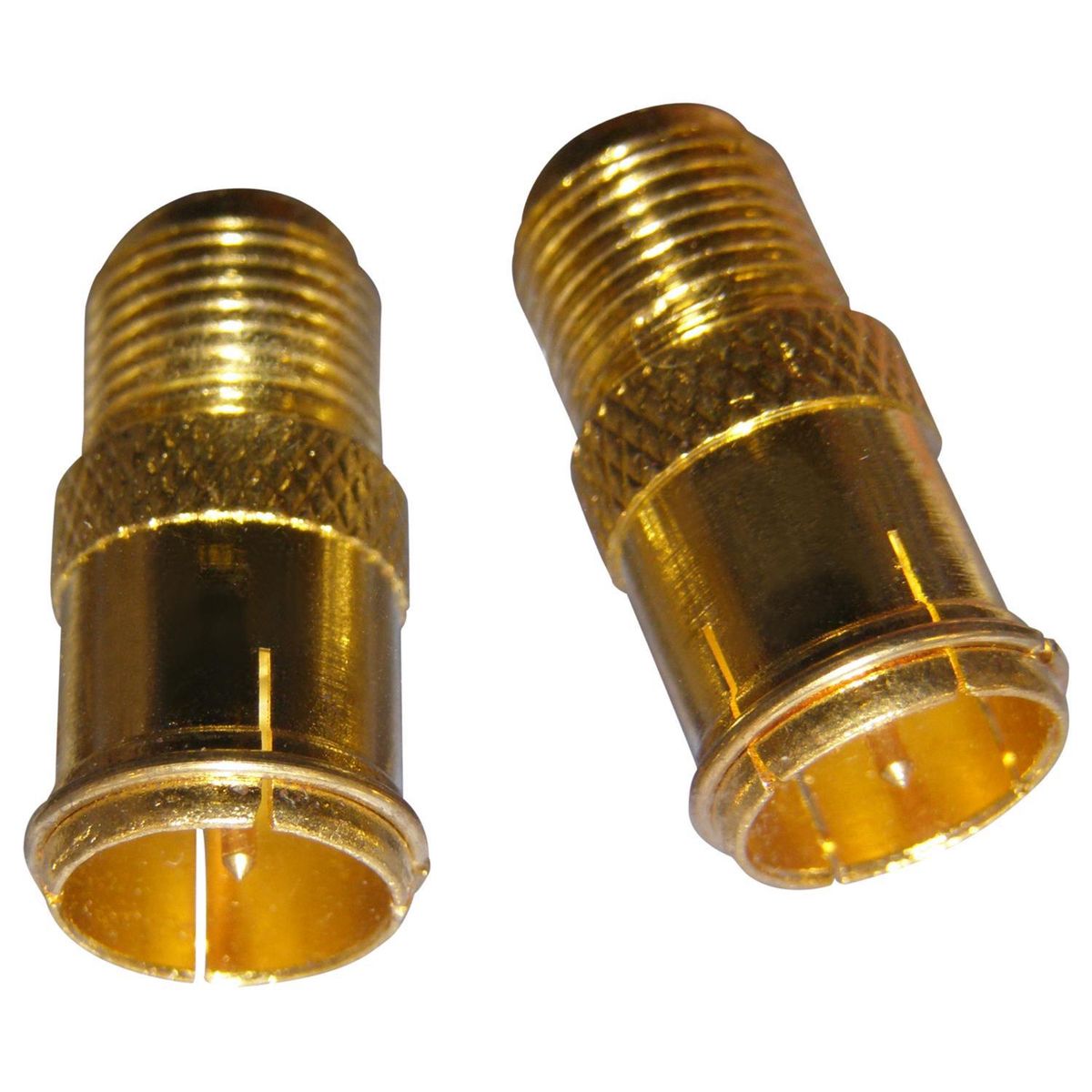 DAIRU - Conector a presión tipo F RG-6 2 unidades