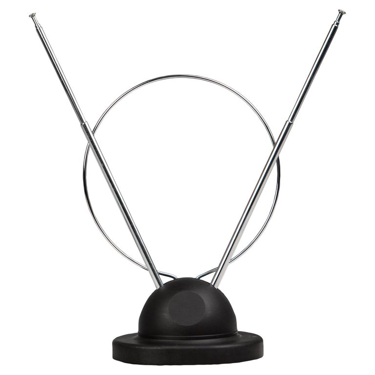 Antena con base rabbit gris