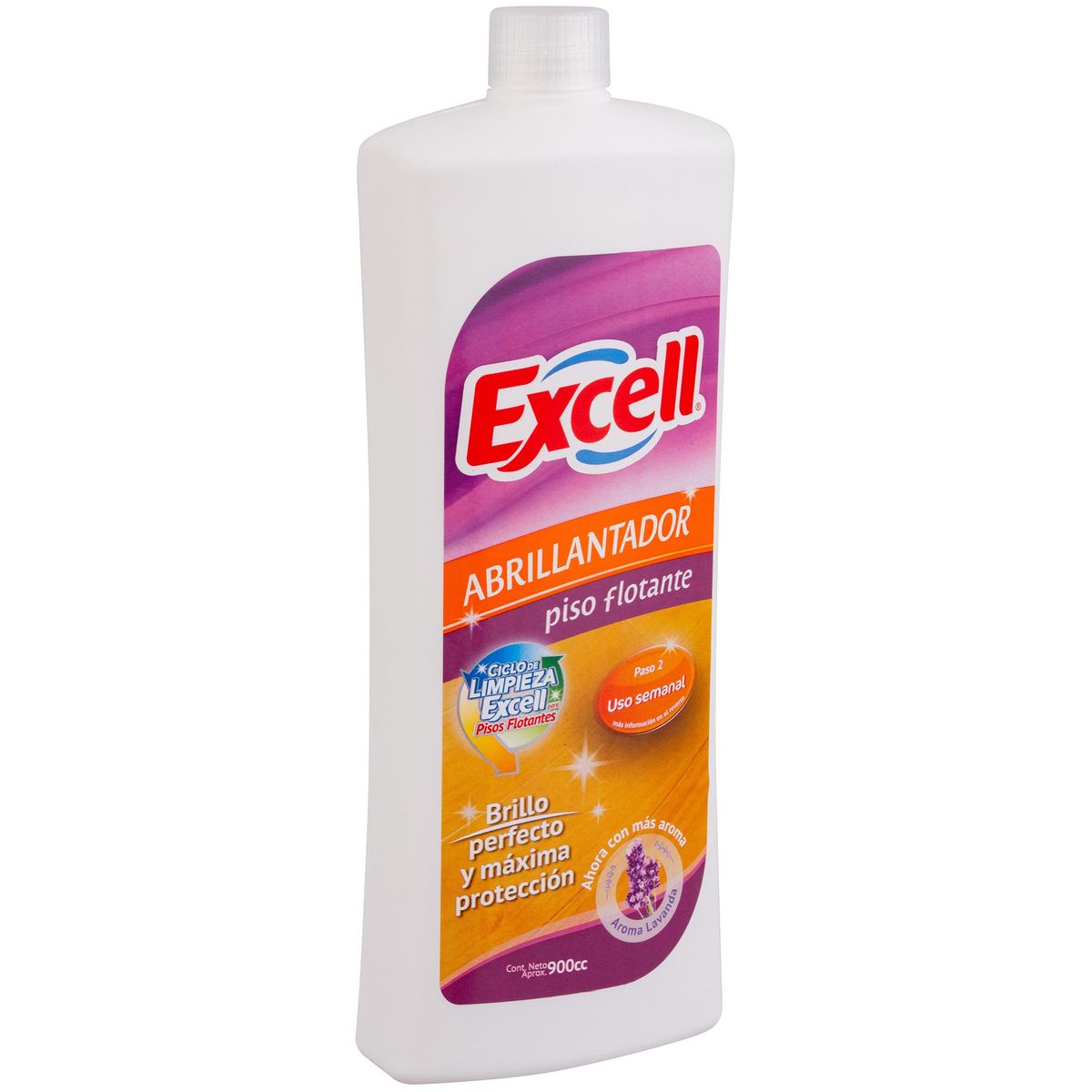 EXCELL - Kit Limpiador Abrillantador Excell para Piso Flotante 900 ml