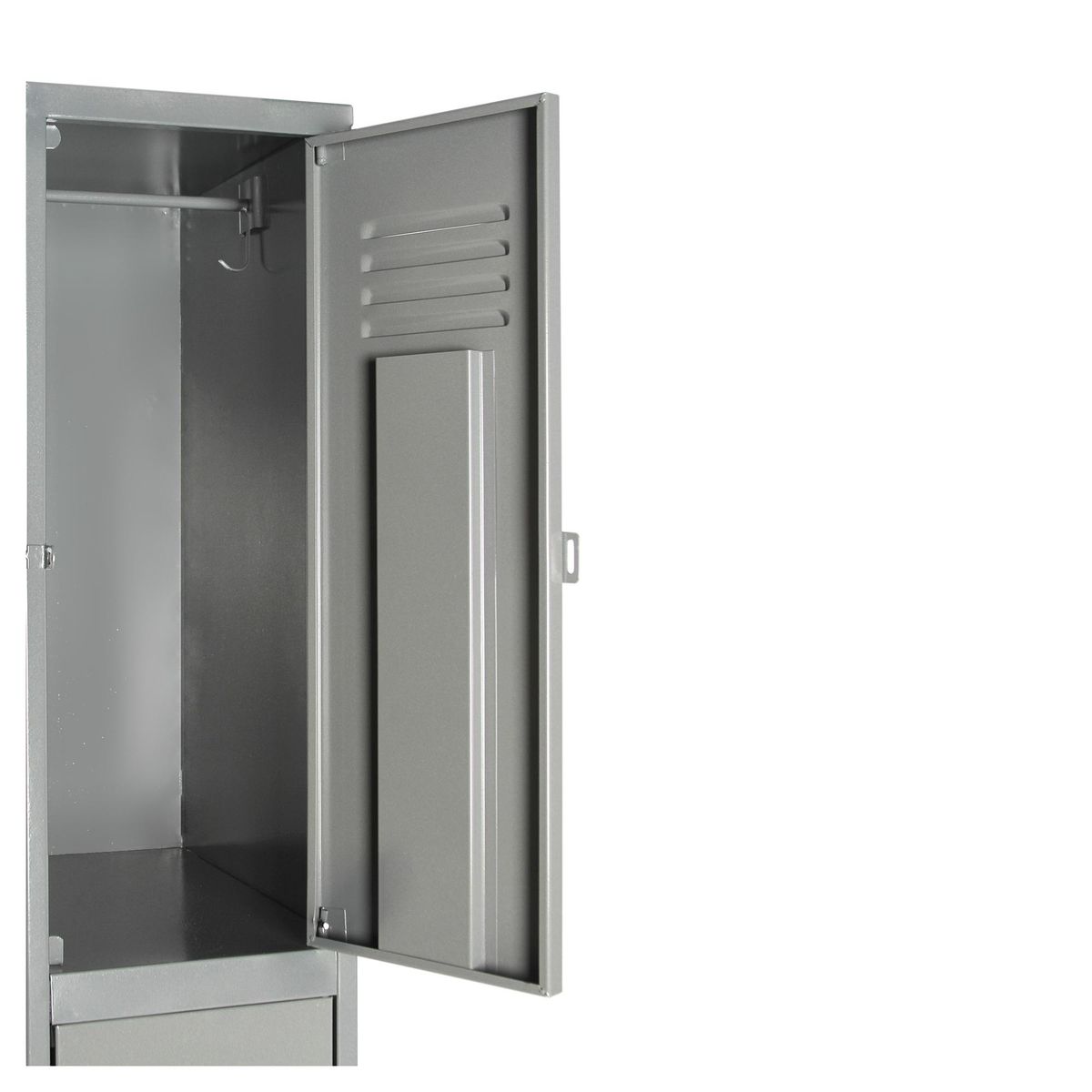 MOVILOCKERS - Locker con Portacandado 6 Puerta(s) 83x170x50 cm Gris