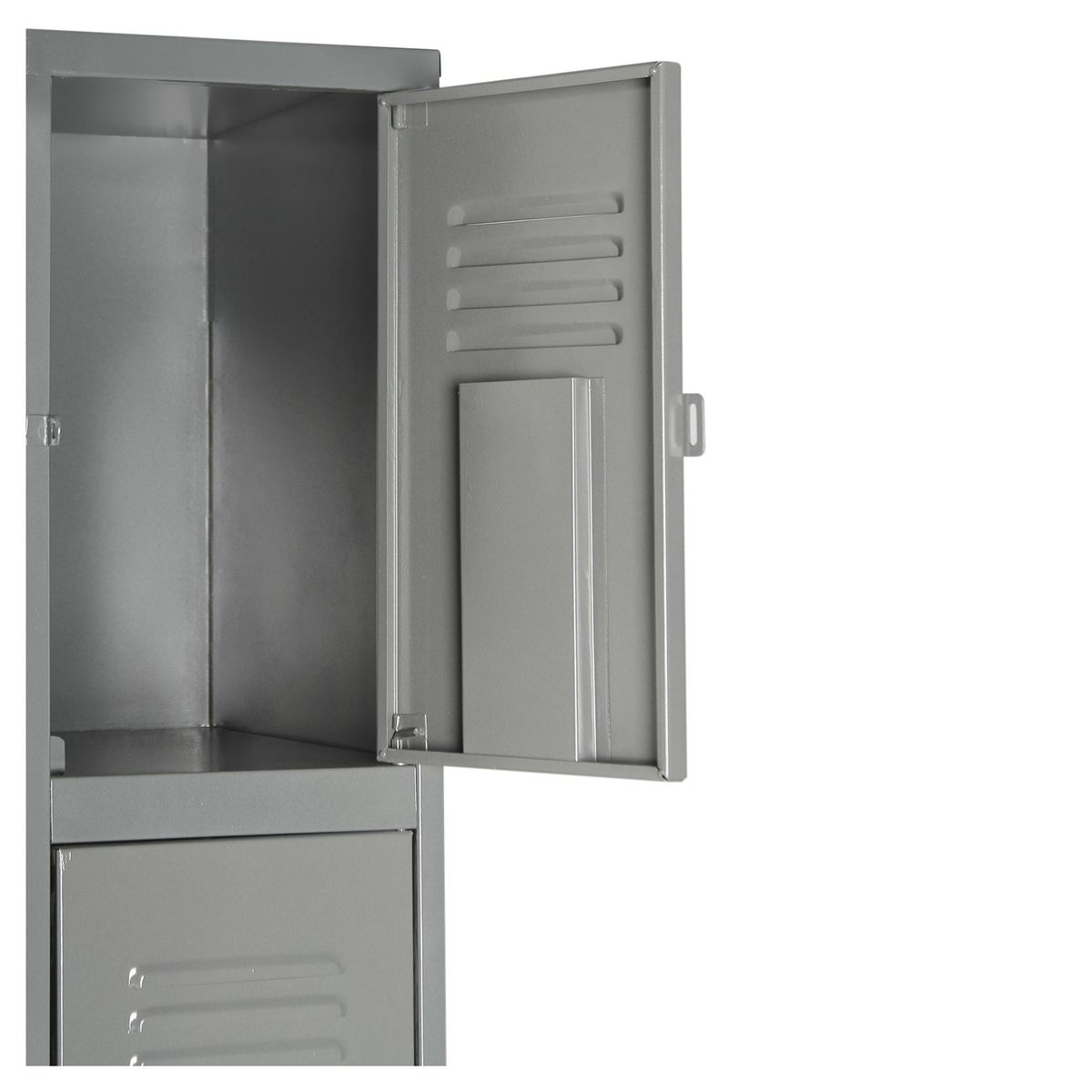 MOVILOCKERS - Locker con Portacandado 3 Puerta(s) 31x170x50 cm Gris