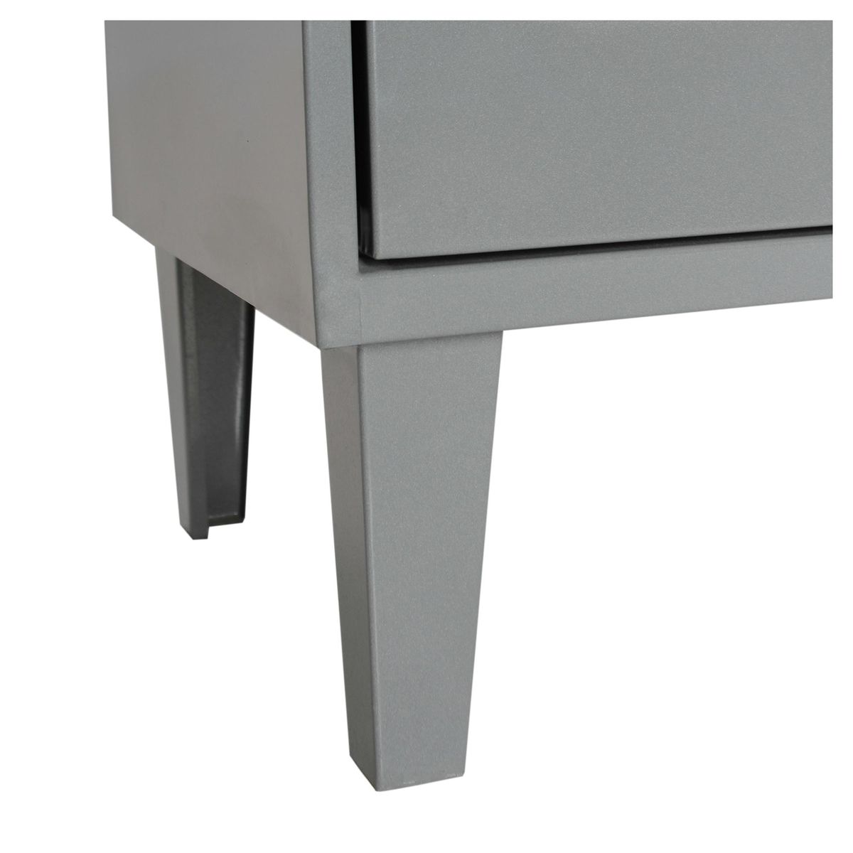 MOVILOCKERS - Locker con Portacandado 9 Puerta(s) 83x170x50 cm Gris