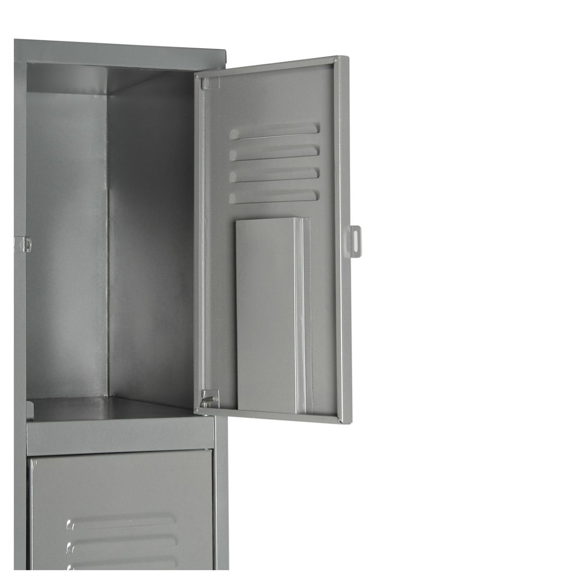 MOVILOCKERS - Locker con Portacandado 15 Puerta(s) 138x170x50 cm Gris