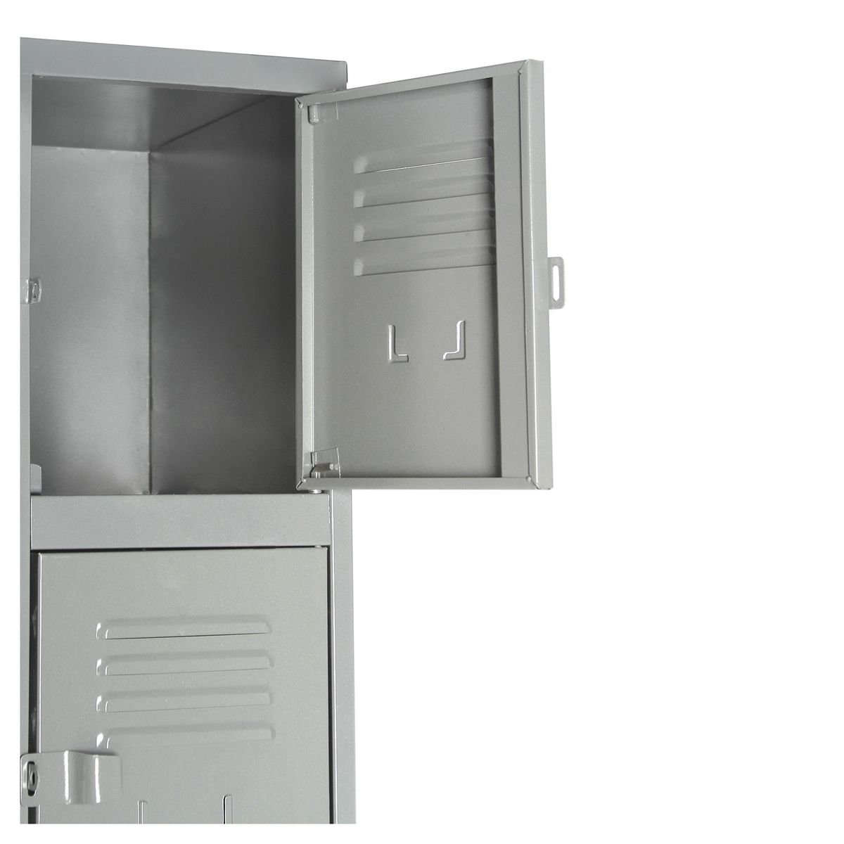 MOVILOCKERS - Locker con Portacandado 4 Puerta(s) 31x170x50 cm Gris