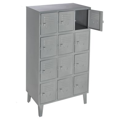 Locker acero 12 puertas con portacandado