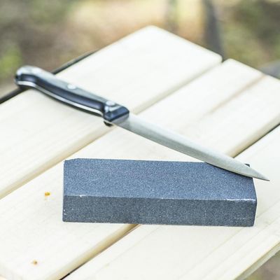 Imagen 2 del producto Piedra Afiladora De Cuchillos Doble Grano 15 Cm