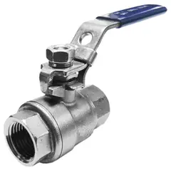 COSMOPLAST - Llave de paso 1/2" HI acero