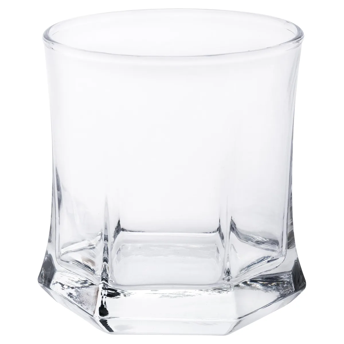 CRISTAR - Set 6 Vasos Bajo de Vidrio 244 ml Transparente
