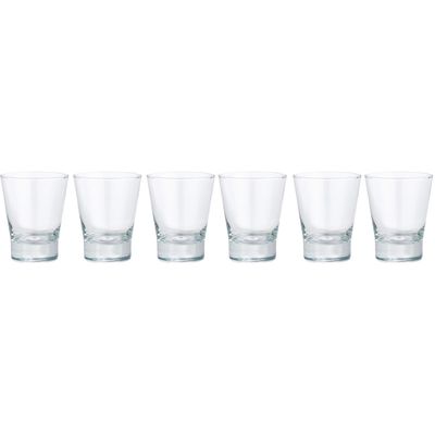 Imagen 2 del producto Set 6 Vasos Bajo de Vidrio Transparente