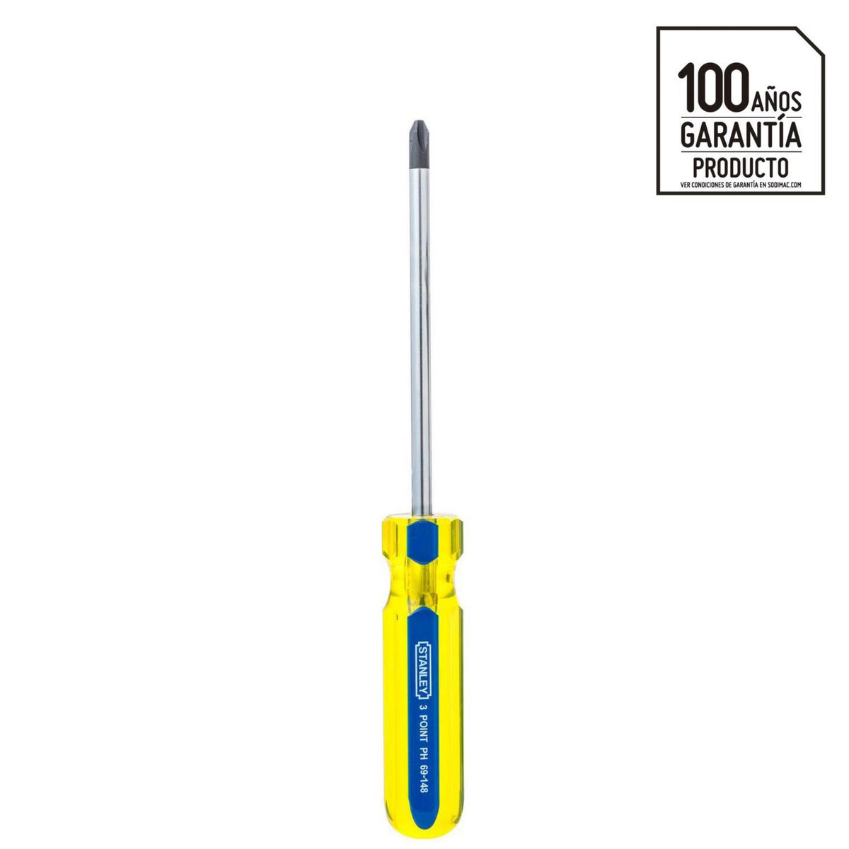 STANLEY - Destornillador Phillips #3x6" acero