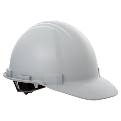 Casco de seguridad con roller gris