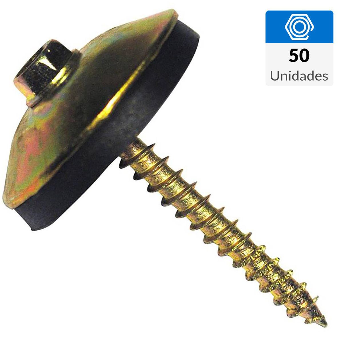 FIXSER - Tornillo Autoperforante Madera 2 " 25 mm 50 unidad(es)