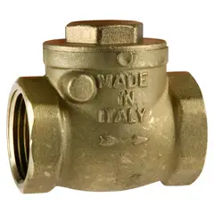 MAIOLO - Válvula Retención con Clapeta de 1/2" con Asiento de Goma
