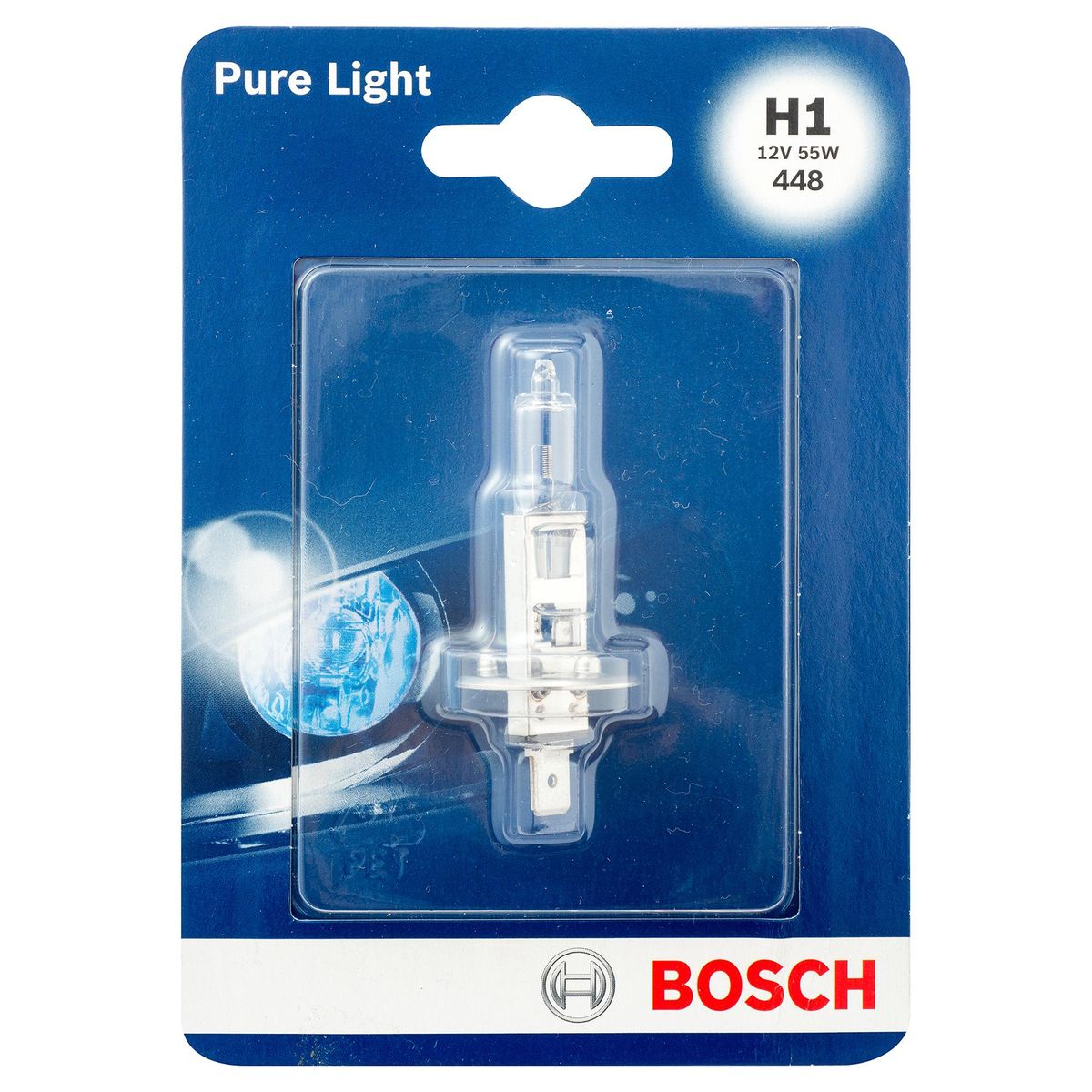 BOSCH - Ampolleta Halógena Bosch 12v 55w para Automóvil Mayor Visibilidad
