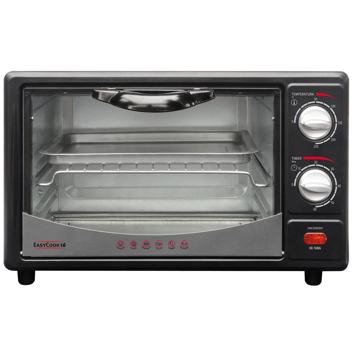 SINDELEN - Horno eléctrico 1450 Watts HE 16