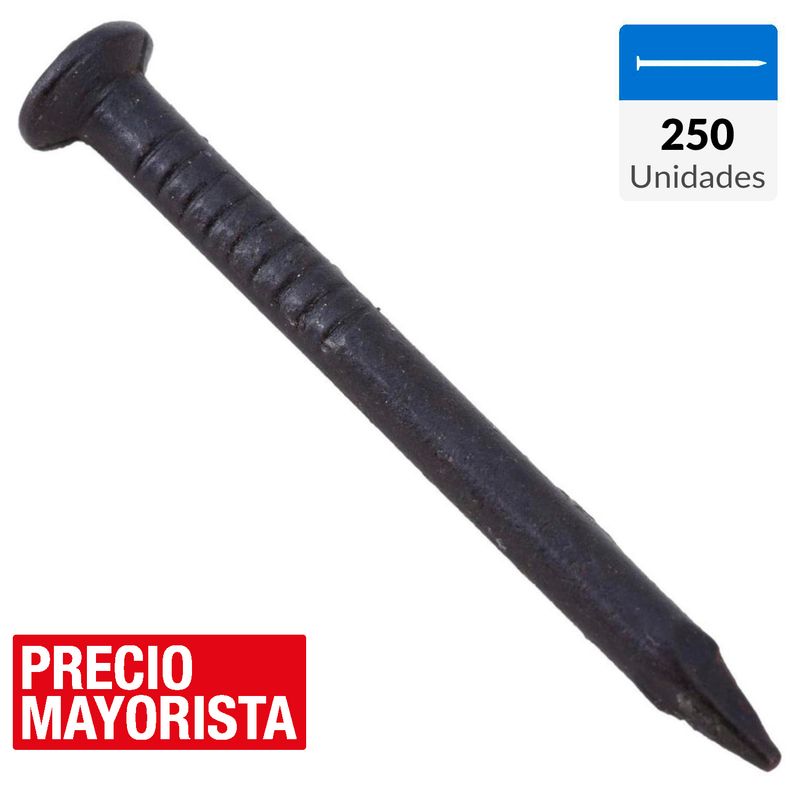 MAMUT - Clavo para concreto 2.5 X 30 250 unidades