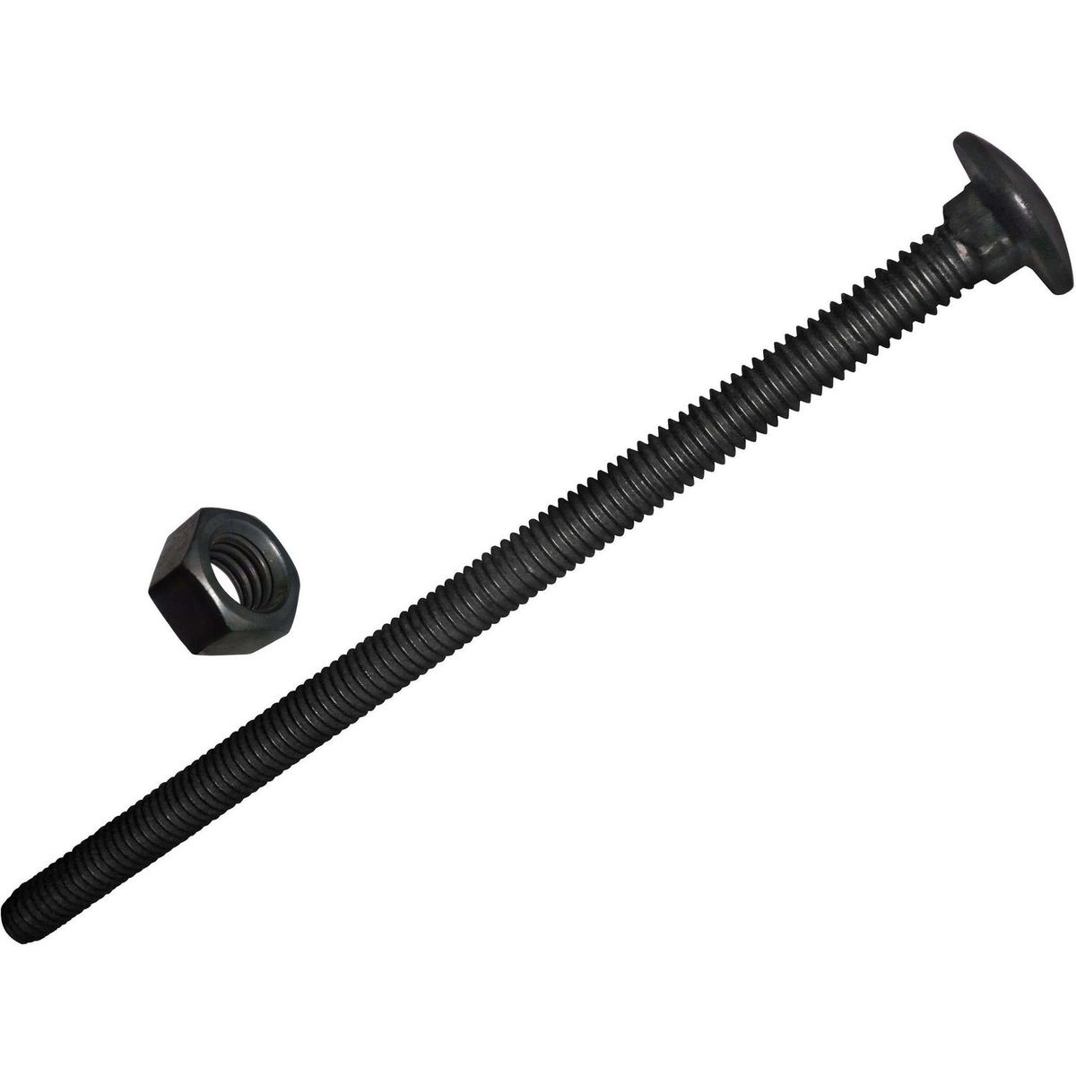 FIXSER - Perno coche con tuerca 3/8"x6" 10 unidades