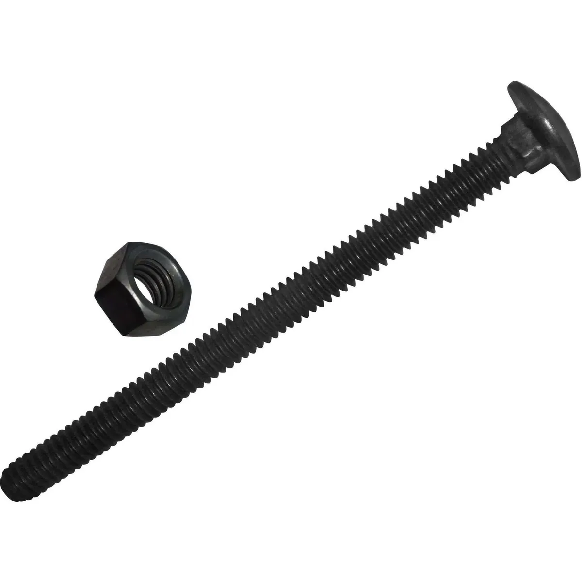 FIXSER - Perno coche con tuerca 5/16"x4 1/2" 10 unidades