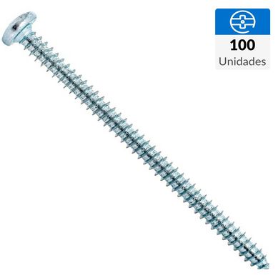 Tornillo Roscalata Cabeza Phillips Metal 2-1/2 