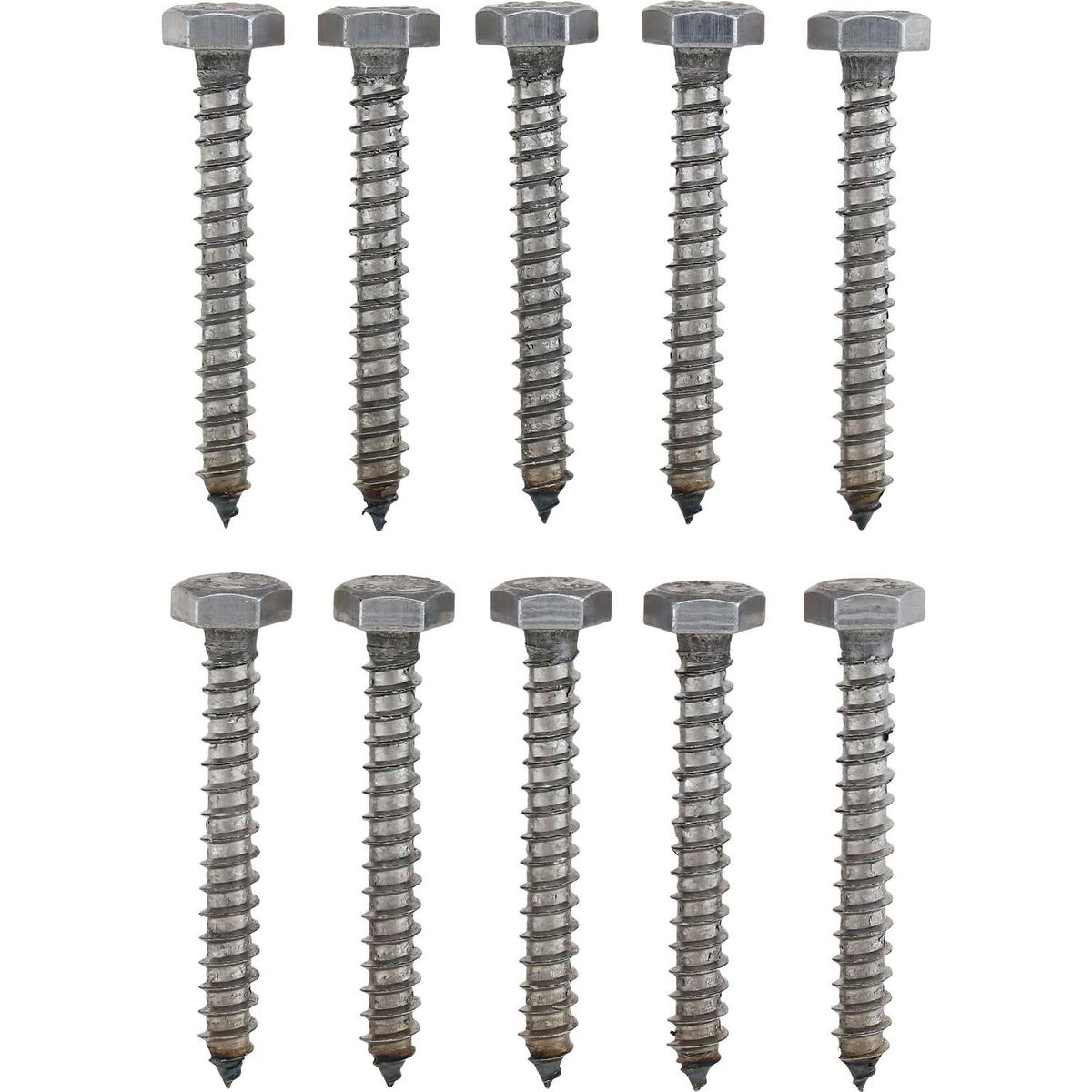 FIXSER - Tornillo Tirafondo Madera 2 " 1/4 " 10 unidad(es)