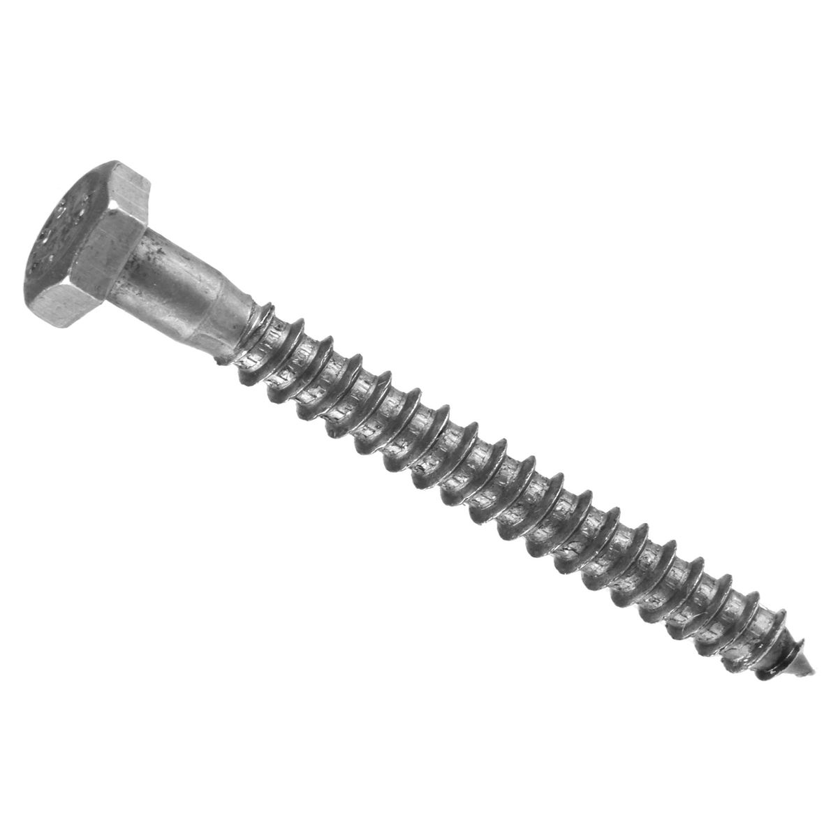FIXSER - Tornillo Tirafondo Madera 2-1/2 " 1/4 " 10 unidad(es)