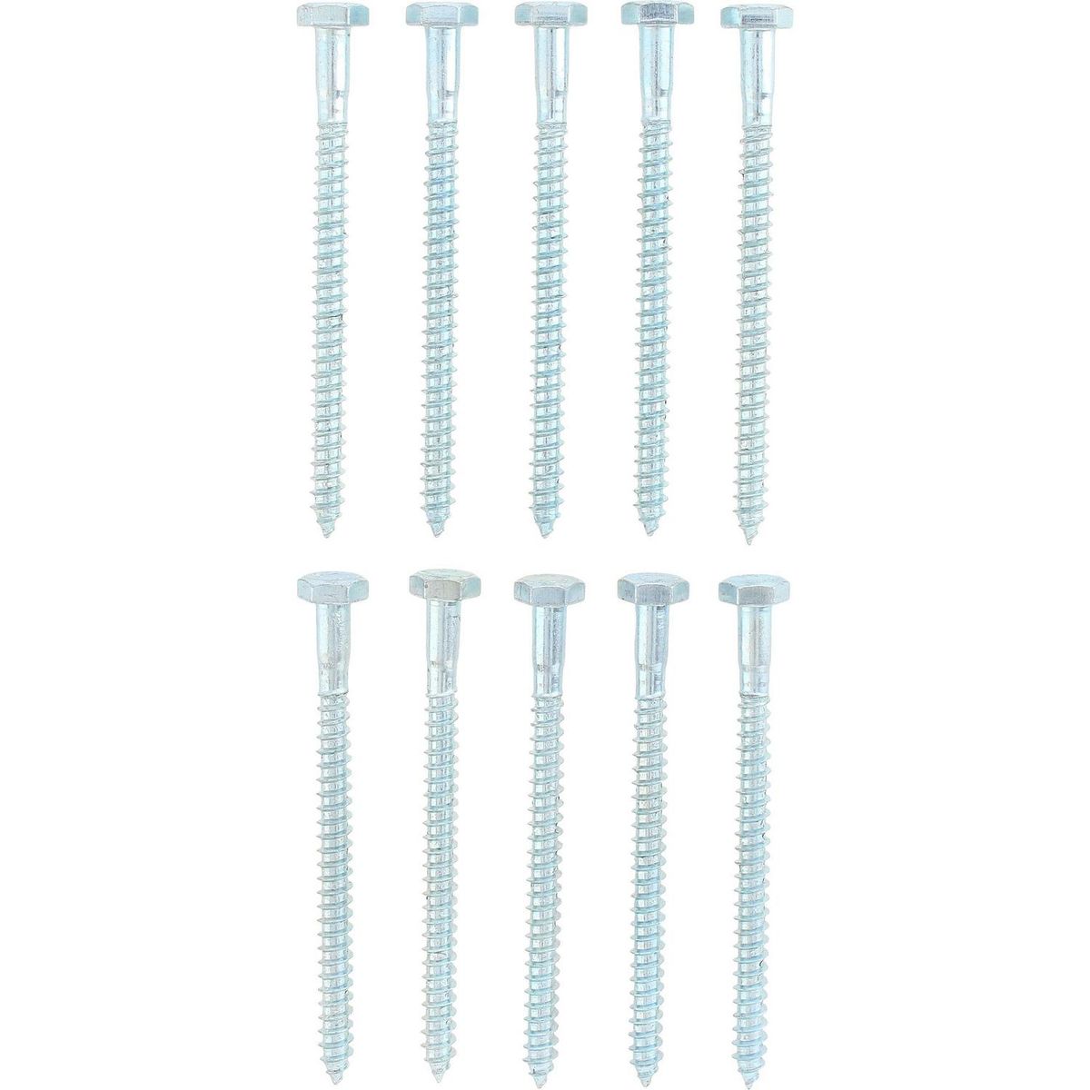 FIXSER - Tornillo Tirafondo Madera 3 " 1/4 " 10 unidad(es)