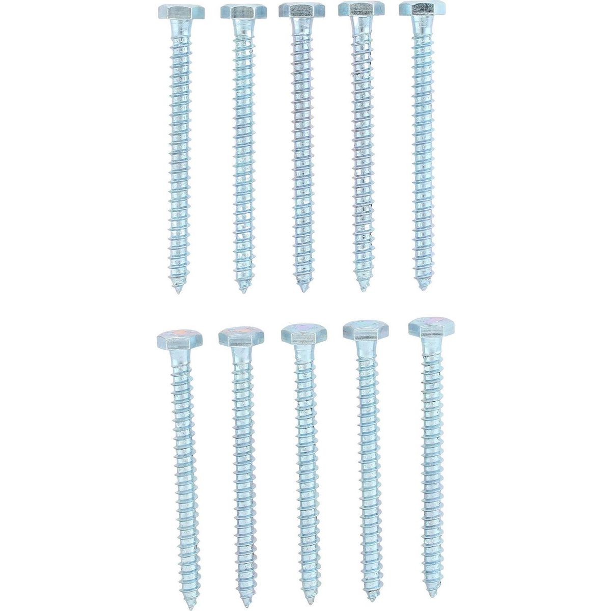 FIXSER - Tornillo Tirafondo Madera 3 " 1/4 " 10 unidad(es)