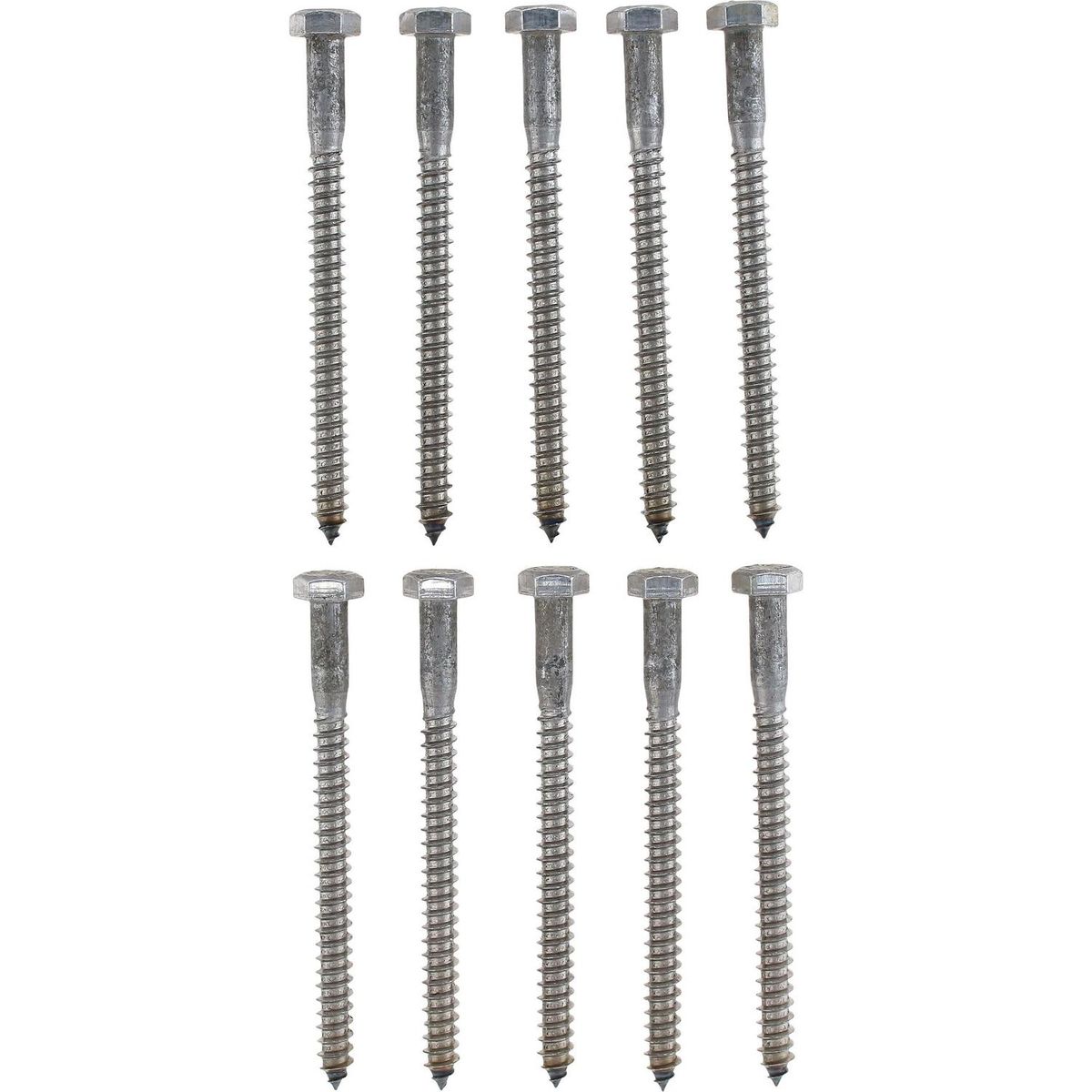 FIXSER - Tornillo Tirafondo Madera 4 " 5/16 " 10 unidad(es)