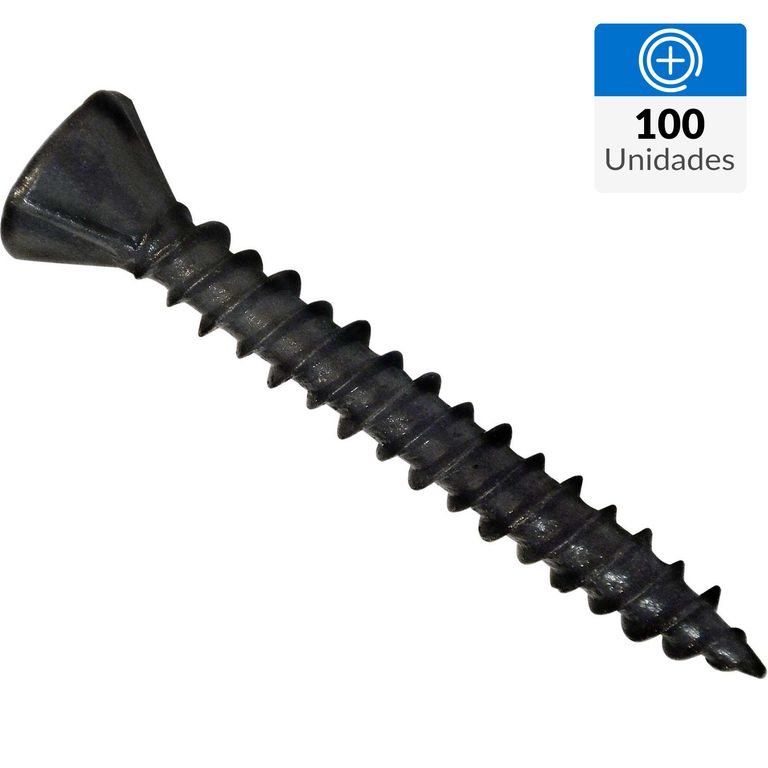 Tornillo Roscalata Fibrocemento 30 mm 3.9 mm 100 unidad(es)