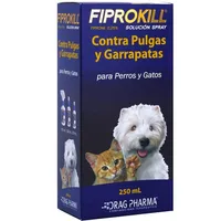Spray Antiparasitario Gato Pulgas Garrapatas 250 Ml