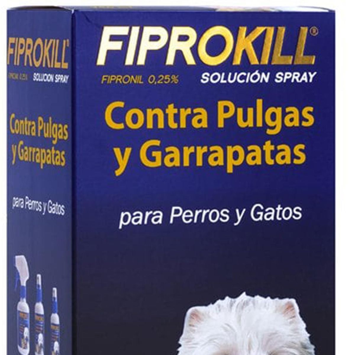 DRAG PHARMA - Spray Antiparasitario Gato Pulgas Garrapatas 250 Ml