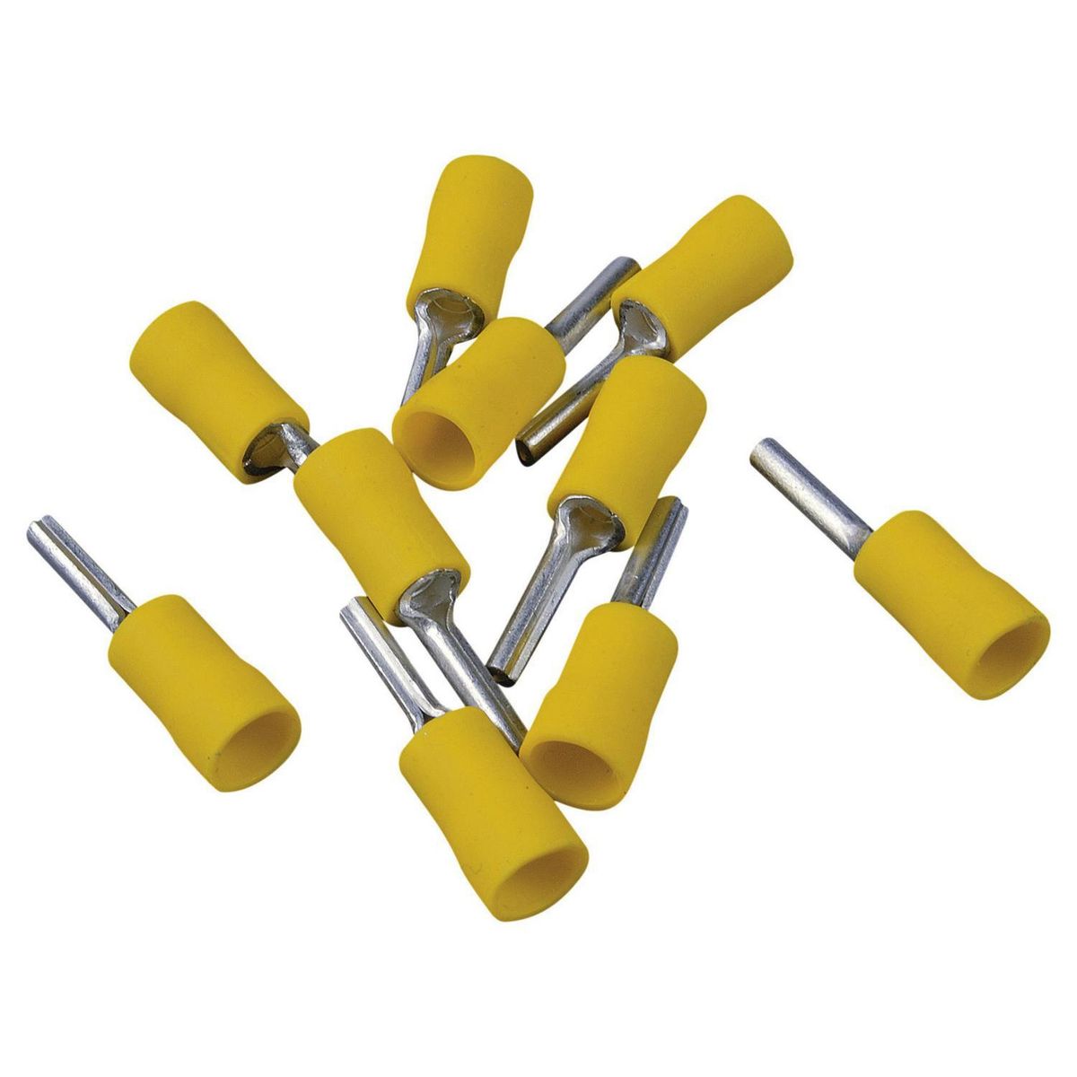 LEXO - Terminal punta 10 unidades amarillo