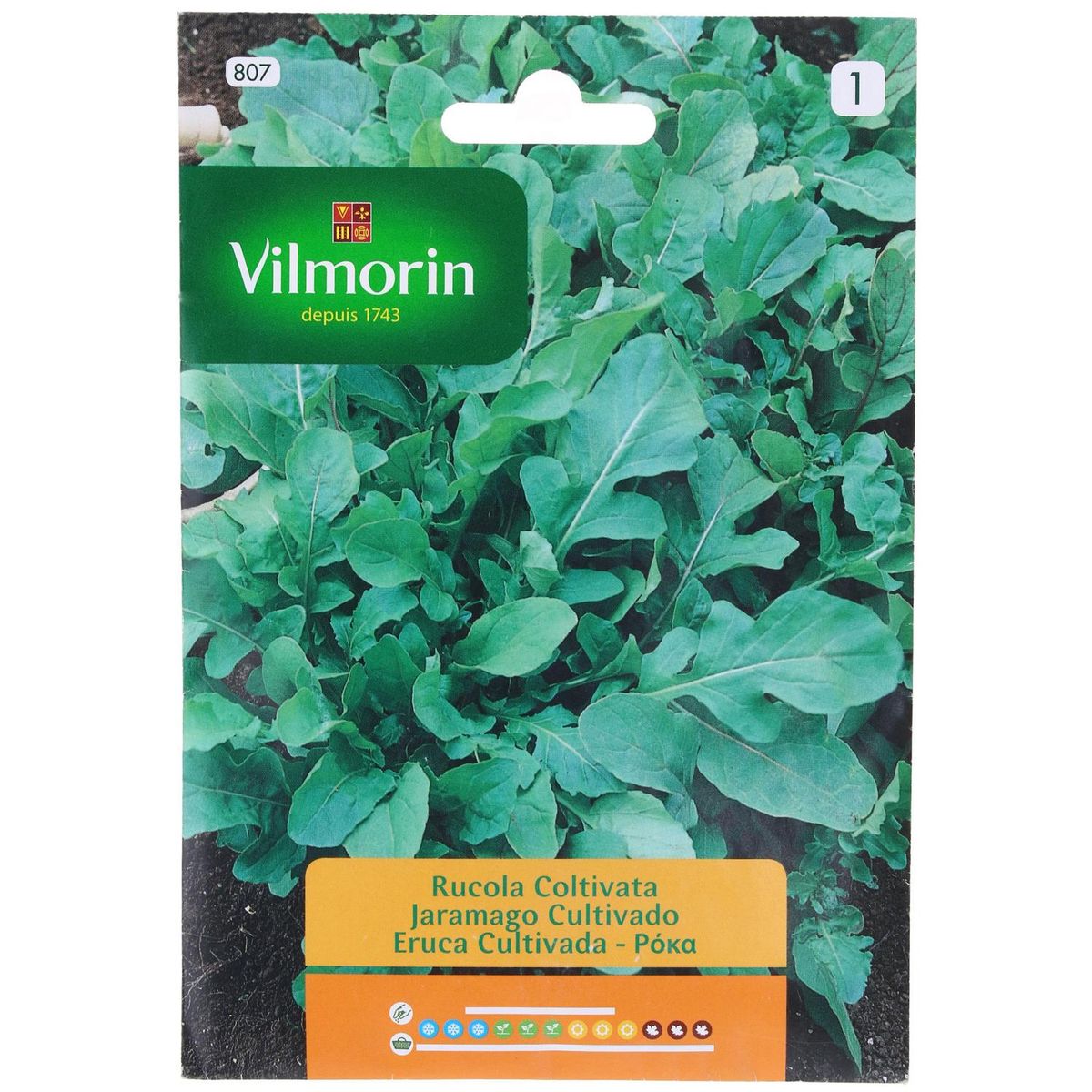 VILMORIN - Semilla Rúcula 10 gr Sachet