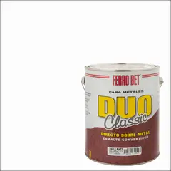 PETRILAC - Esmalte Convertidor de Oxido Duo Classic 4 litros Blanco