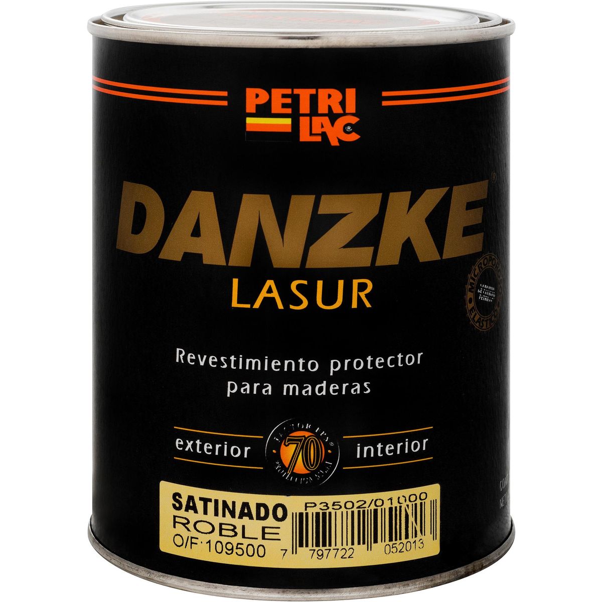 PETRILAC - Protector de Madera Brillante 1 l Roble