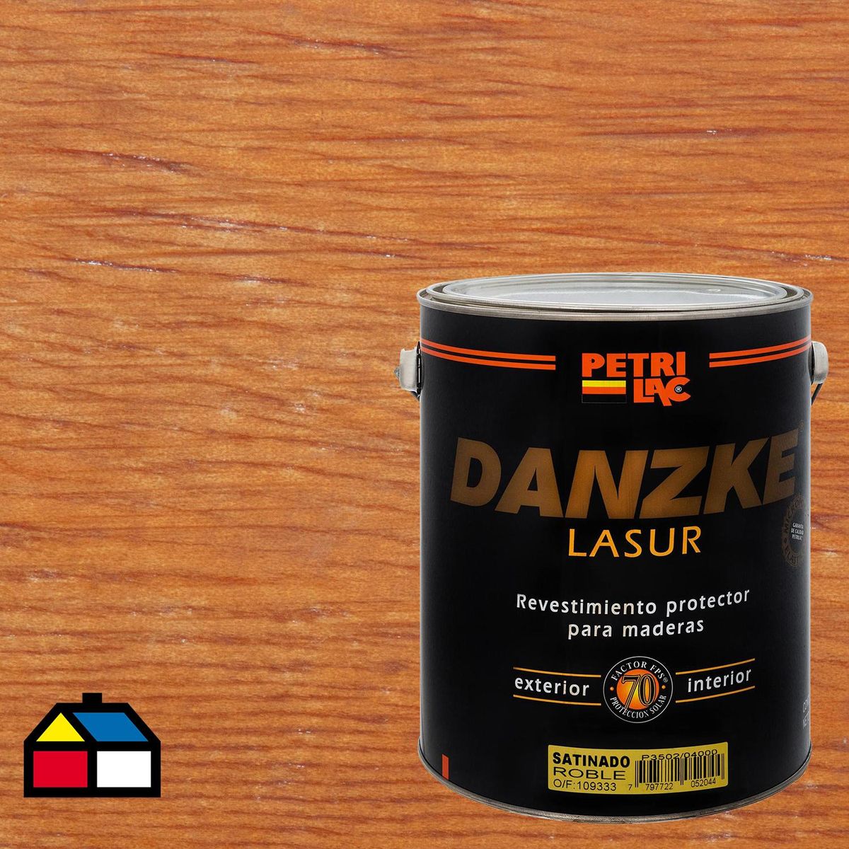 PETRILAC - Protector de Madera Brillante 4 l Roble