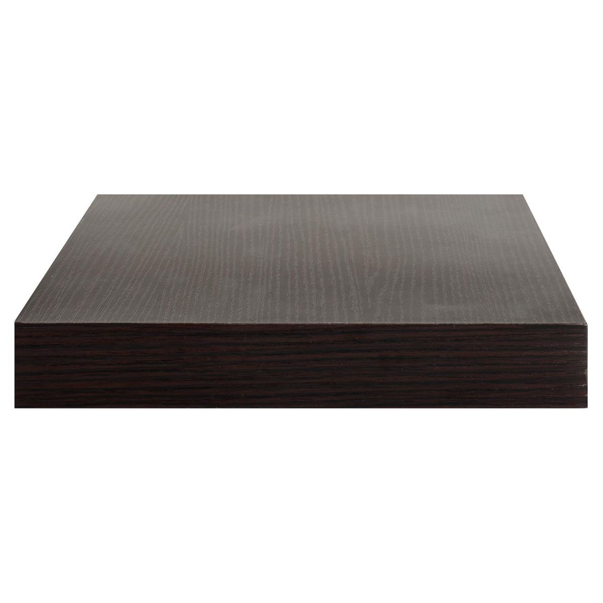 JUST HOME COLLECTION - Repisa Mural MDF 1 Nivel(es) 25x25x25 cm Chocolate