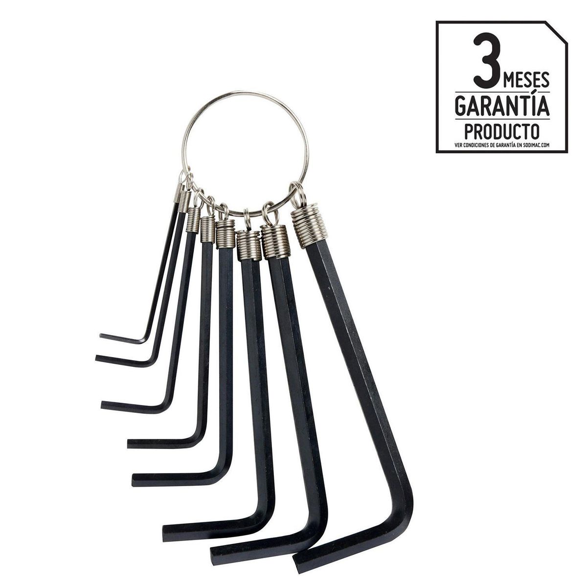 KARSON - Set de llaves hexagonales 8 unidades