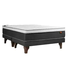 CELTA - Cama King Europea Everest Gris Oscuro