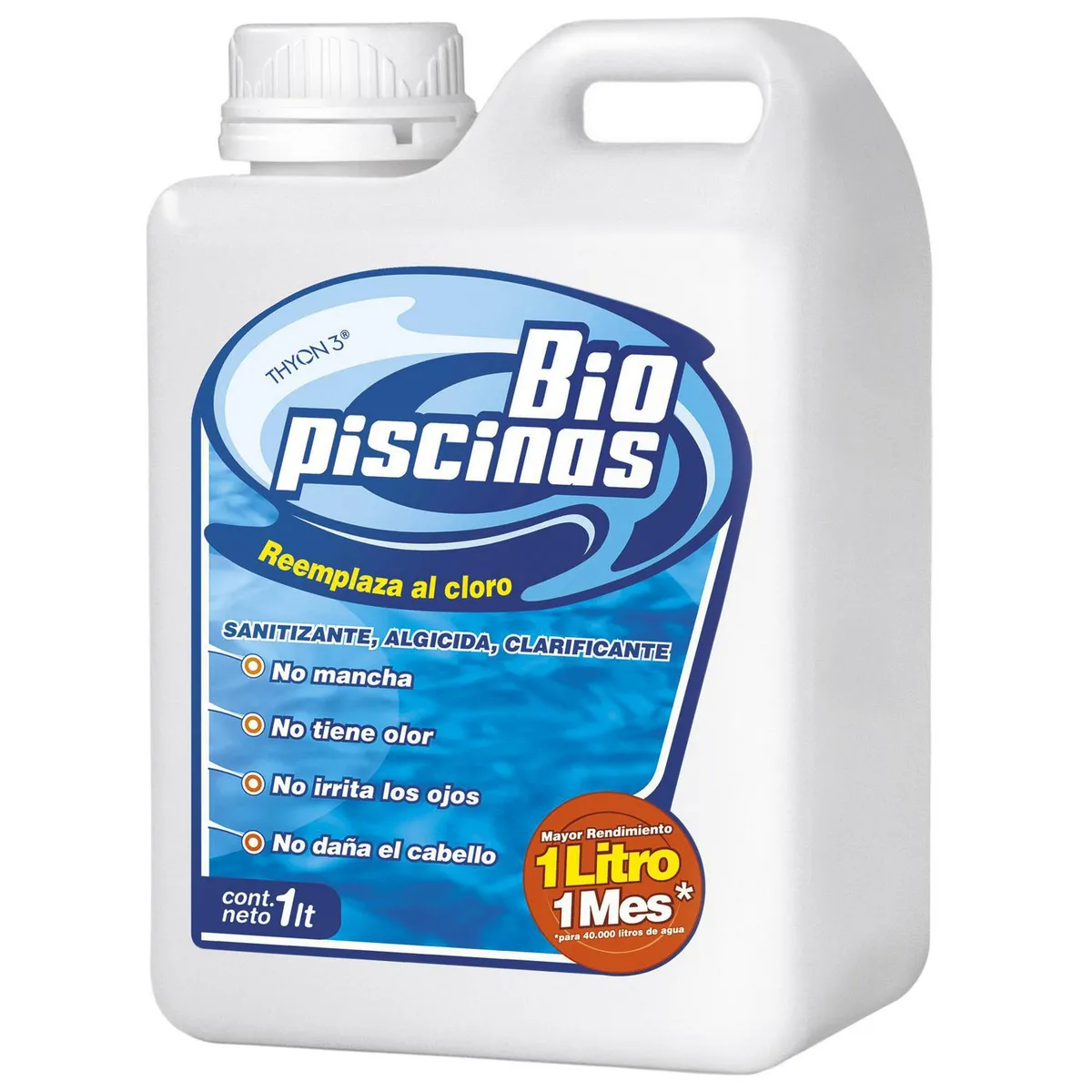 BIO PISCINAS - Mantenedor para Piscinas Líquido 1 l Bidón