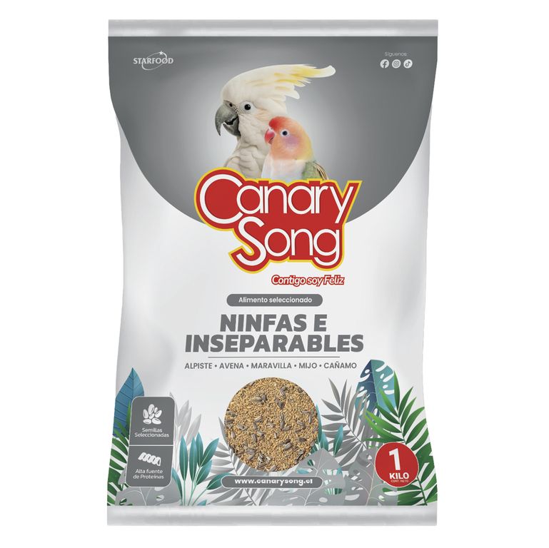 Alimento para Ave Todas las edades Variadas Semillas 1 kg