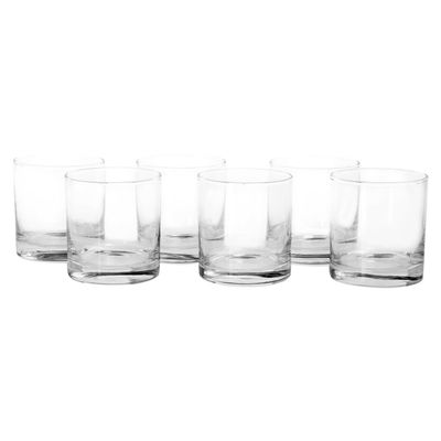 Imagen 2 del producto Set 6 Vasos Bajo de Vidrio 311 ml Transparente