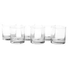 CRISTAR - Set Vasos de Vidrio 6 Unidades