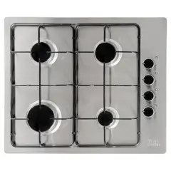 URSUS TROTTER - Encimera Gas 4 Platos Silver G4 GL
